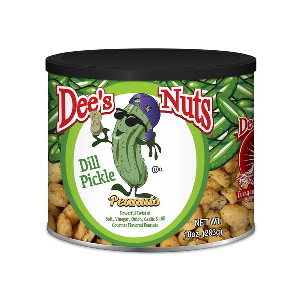 Dill Pickle Gourmet Peanuts 10 Oz Can