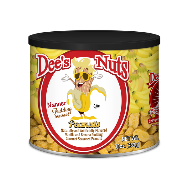 Nanner Pudding Gourmet Peanuts 10 Oz Can